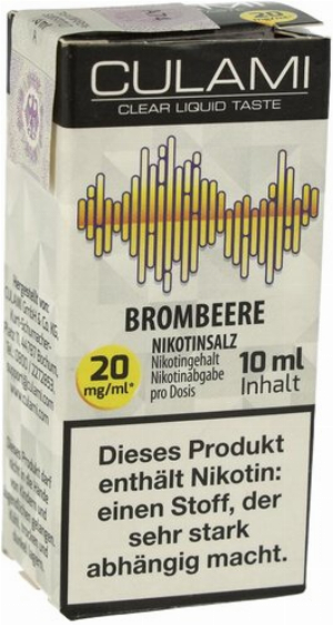Culami Nikotinsalzliquid Brombeere 20mg