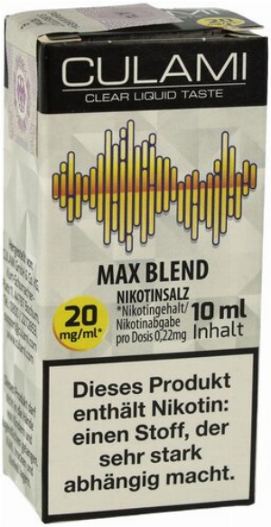 Culami Nikotinsalzliquid Max Blend 20mg