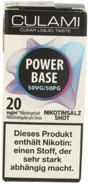 Culami Nikotinsalzshot 50VG / 50PG 20mg