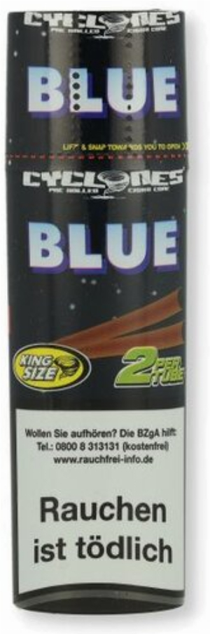 Cyclones Cone Blunts Blue 2 Stück  King Size