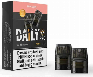 Daily Pro Pod Gummy Candy 17mg 2Stk.