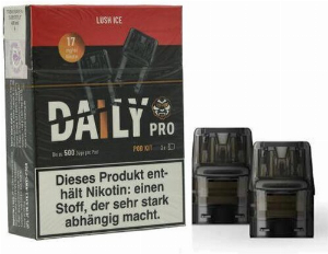 Daily Pro Pod Lush Ice 17mg 2Stk.