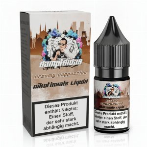Dampfdidas Nikotinsalz Liquid Creamy Cappuccino 10mg