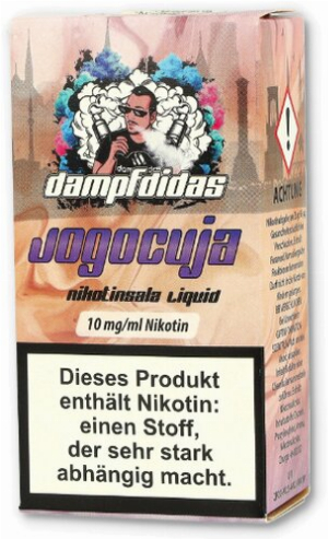 Dampfdidas Nikotinsalz Liquid Jogouja 10mg