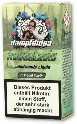 Dampfdidas Nikotinsalz Liquid Kokostazie 20mg