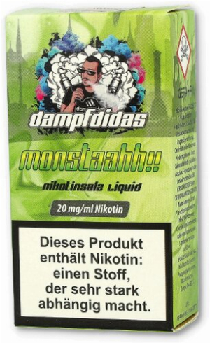 Dampfdidas Nikotinsalz Liquid Monstaahh  20mg