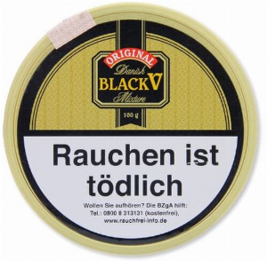 Danish Black V 100g Dose Pfeifentabak