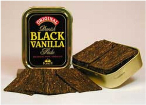 Danish Black V Pfeifentabak Flake (Black Vanilla) 50g Dose