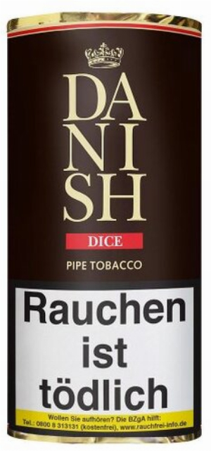 Danish Dice Pfeifentabak 50g Päckchen