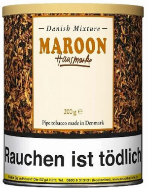 Danish Mixture Pfeifentabak Maroon Hausmarke (ehem. Choco Nougat) 200g