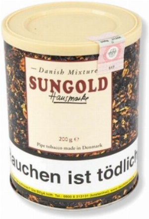Danish Mixture Sungold Hausmarke 200g Dose Pfeifentabak