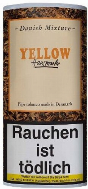 Danish Mixture Yellow Pfeifentabak Hausmarke 50g Päckchen