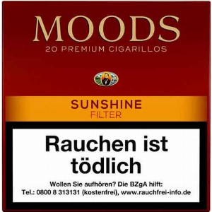 Dannemann Moods Sunshine Filter Zigarillos 20 Stück