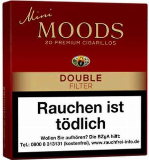 Dannemann Moods Zigarillos Mini Double Filter 20er