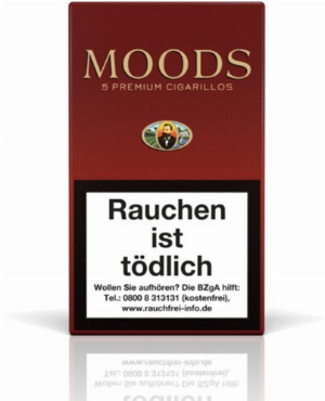 Dannemann Moods Zigarillos ohne Filter 5er