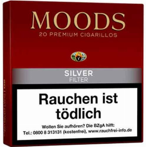 Dannemann Moods Zigarillos Silver Filter 20 Stück