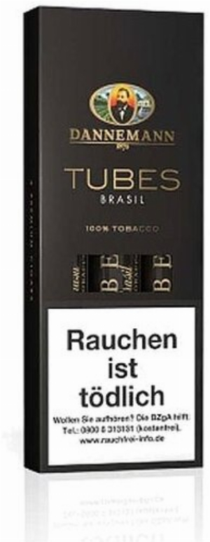 Dannemann Tubes Brasil Zigarren 3 St.
