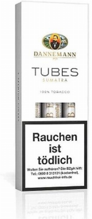 Dannemann Tubes Sumatra Zigarren 3 St.
