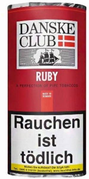 Danske Club Ruby Pfeifentabak 50g Päckchen