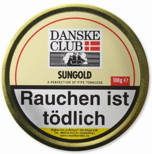 Danske Club Pfeifentabak Sungold 100g Dose