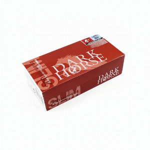 Dark Horse Full Flavor Zigarettenhülsen Super Slim Extra Long Filter 200 Stück