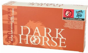 Dark Horse Slim Zigarettenhülsen Extra Long White 200 Stück