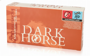 Dark Horse Slim Zigarettenhülsen Extra Long White 200 Stück