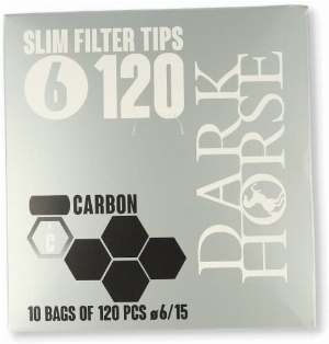 Dark Horse Slim Filter Carbon 120 Stück