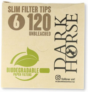 Dark Horse Slim Filter Ungebleicht 120 Stück