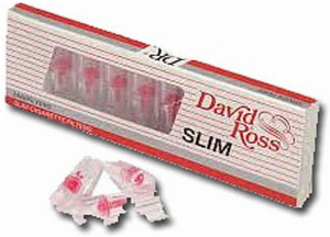 David Ross Filteraufsatz Slim 6mm 10 Stück Zigarettenfilter 