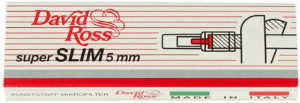 David Ross Filteraufsatz Slim 5mm 10 Zigarettenfilter