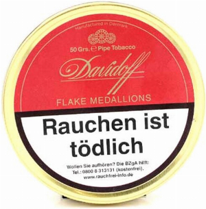 Davidoff Flake Medallions 50g Pfeifentabak 