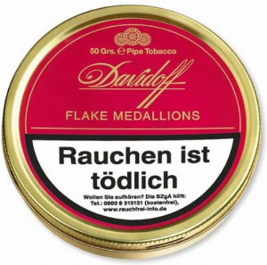 Davidoff Flake Medallions 50g Pfeifentabak 