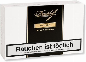 Davidoff Maduro Short Corona Zigarren 20 Stk.