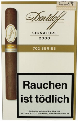 Davidoff Signature 2000 702 Series Zigarren Corona 5Stk.