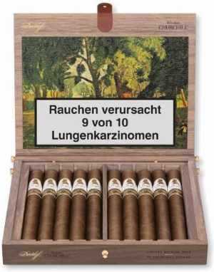 Davidoff Winston Churchill Zigarren Limited Edition 2025 10 Stk. (1308 / 18000)
