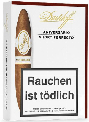 Davidoff Zigarren Aniversario Short Perfecto 4Stk.