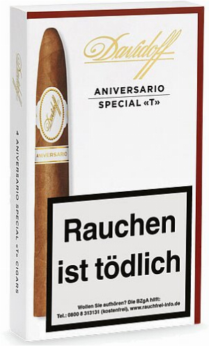 Davidoff Zigarren Aniversario Special „T“ 4Stk.