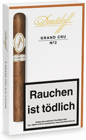 Davidoff Grand Cru No.2 Zigarren 5 Stk.