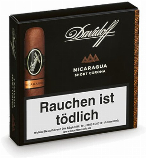 Davidoff Zigarren Nicaragua Short Corona 5Stk.
