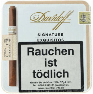 Davidoff Zigarren Signature Expquisitos 10Stk.