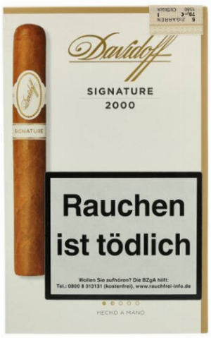 Davidoff Zigarren Signature No. 2000 5Stk.