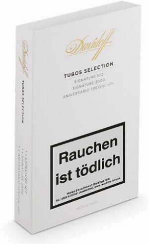 Davidoff Zigarren Tubos Selection 3 Tubos