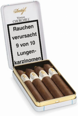 Davidoff Zigarren Winston Churchill Belicoso 4Stk.