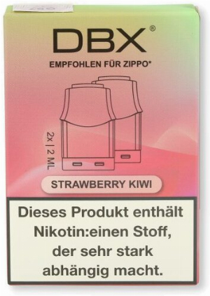 DBX for Zippo Strawberry Kiwi 2x2ml 20mg/ml Liquid-Pod