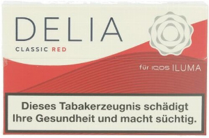 Delia Classic Red Tabaksticks 20er