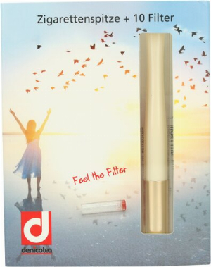 Denicotea Zigarettenspitze 20203 Weiß