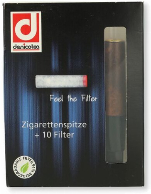 Denicotea Zigarettenspitze Bruyere Sattelmundstück