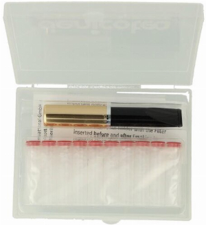 Denicotea Zigarettenspitze Business Gold Silberring