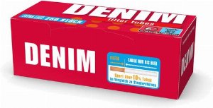 Denim Zigarettenhülsen 250 Stück